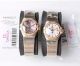 AAA Grade Replica Omega Constellation 27mm Mop Dial Rose Gold Diamond Bezel Women Watches (2)_th.jpg